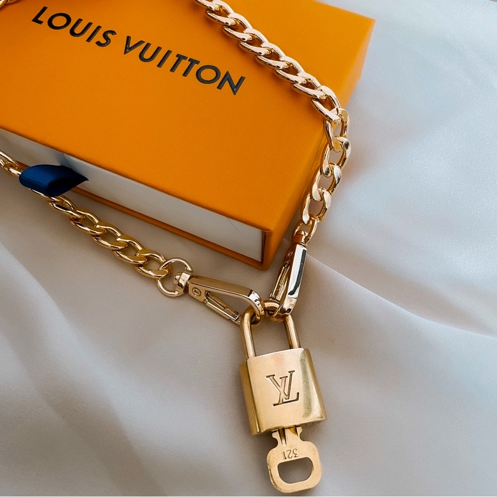 LV Lock & Key necklace Box set